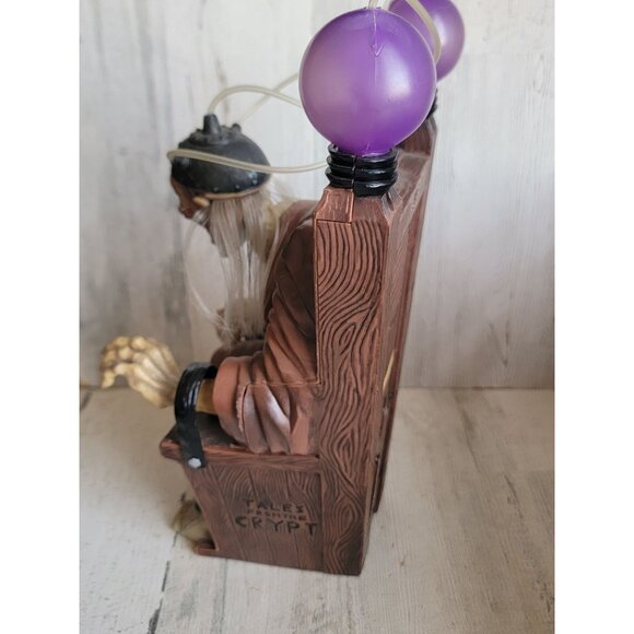 Vintage AS IS tales from the crypt crypt keeper electric chair Halloween prop - Picture 10 of 11